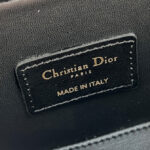 Christian Dior Small 30 Montaigne Avenue Top Handle Bag Black